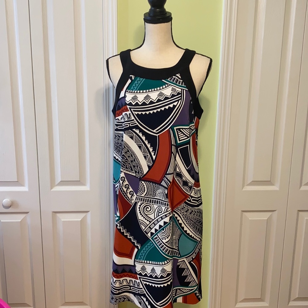Dress barn sleeveless dress.